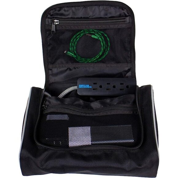 Popular Mechanics Travel Bag Charger Organizer 3 Outlet Power Strip - Picture 5 of 7